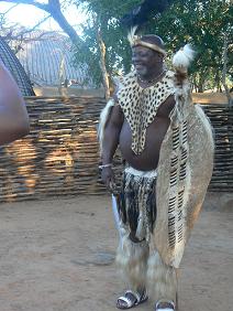 Zuid Afrika Zulu Chief